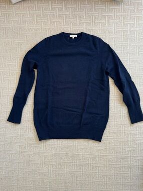 Ann Mashburn Cydney Navy Crewneck Sweater